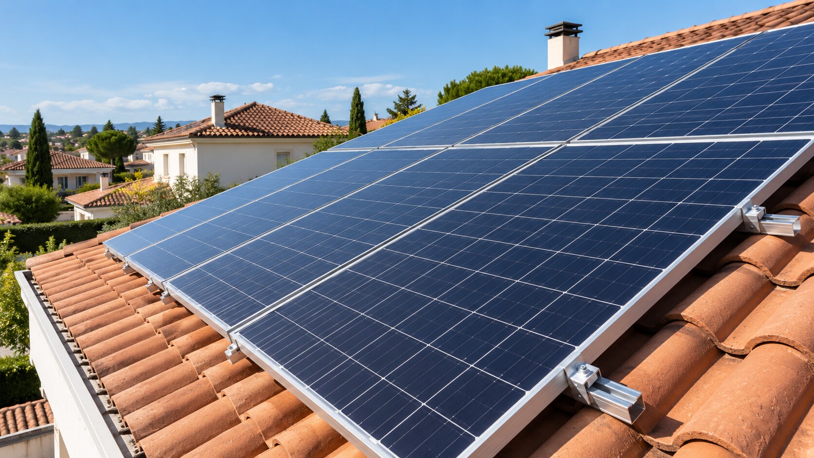 Imagen ilustrativa de paneles solares para autoconsumo